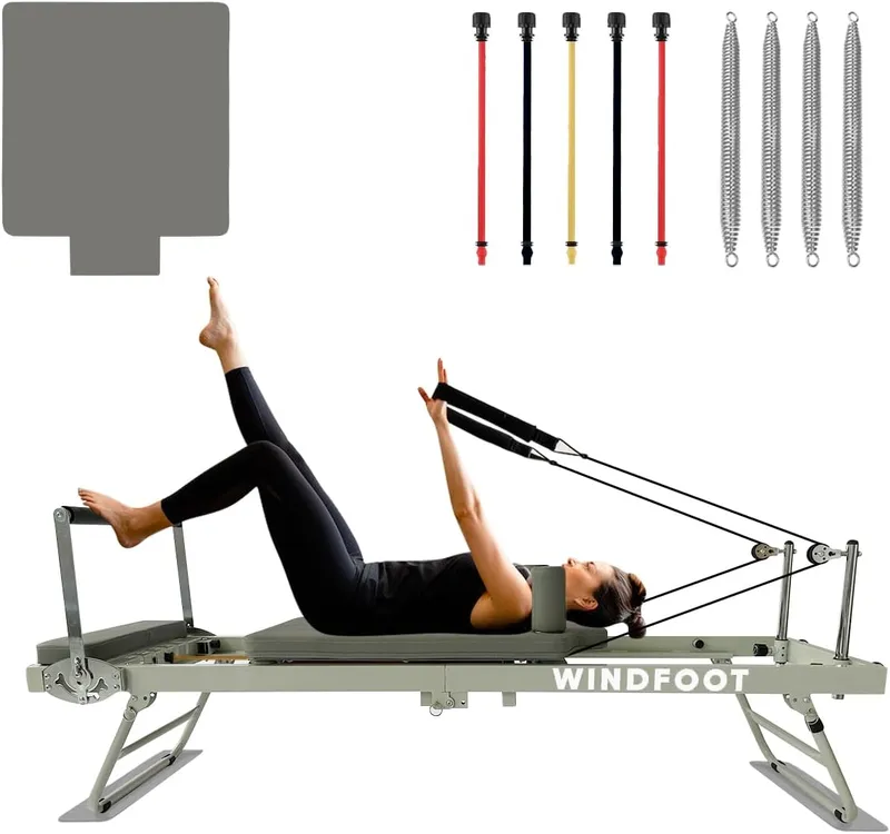 WINDFOOT Pilates Reformer Machine Equipment